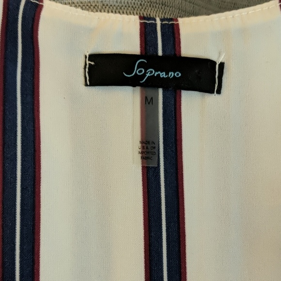 Striped asymmetrical tank - Picture 4 of 5